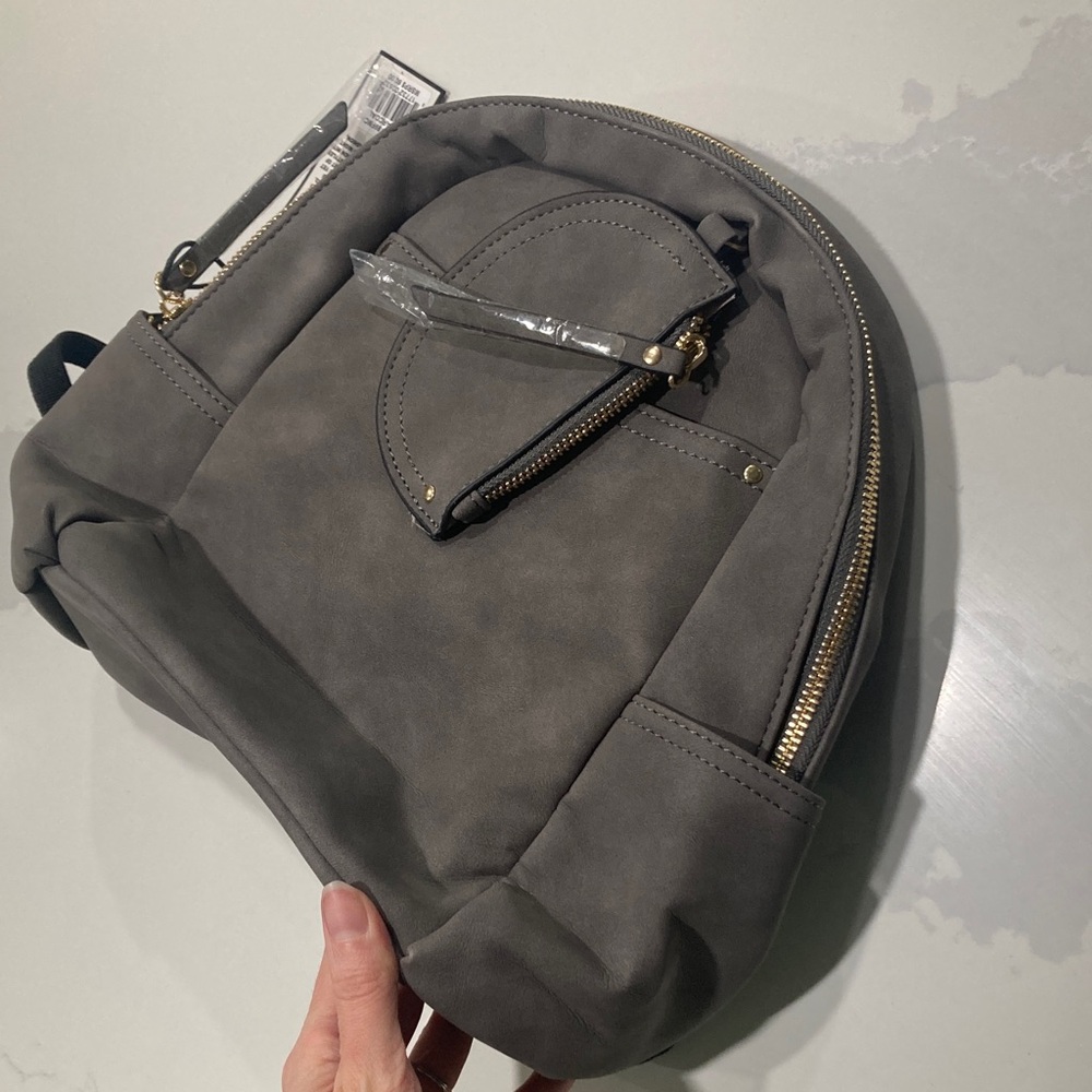 Stylish Gray Women's Backpack